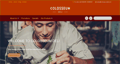 Desktop Screenshot of colosseumdeli.com